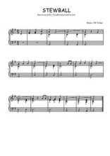 Téléchargez l'arrangement pour piano de la partition de usa-stewball en PDF